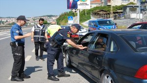Jandarma ve polisten bayram denetimi