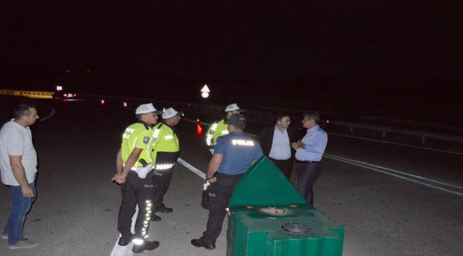Kaymakam Yılmaz trafik ekiplerini denetledi