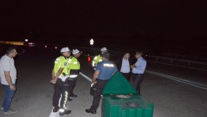 Kaymakam Yılmaz trafik ekiplerini denetledi