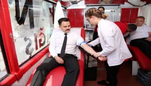 Ladik'te kan bağışı kampanyası