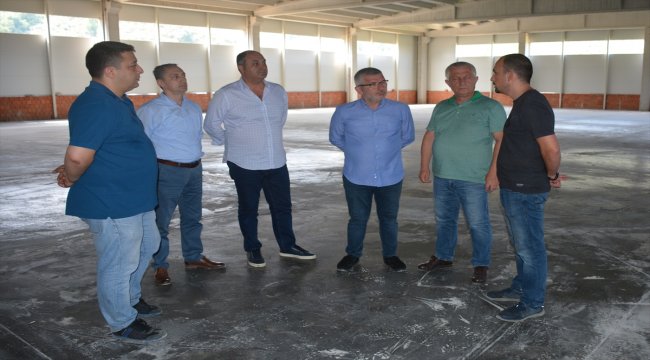 Milletvekili Aydın'dan Giresun 2. OSB'de inceleme