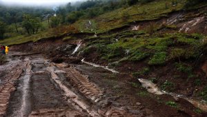 Ordu'da sağanak etkili oldu