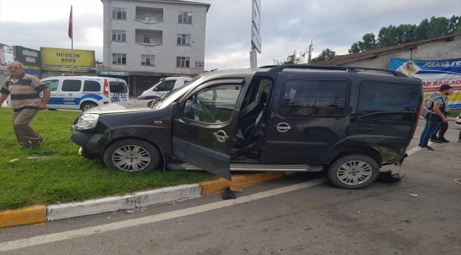 Samsun'da zincirleme trafik kazası: 7 yaralı