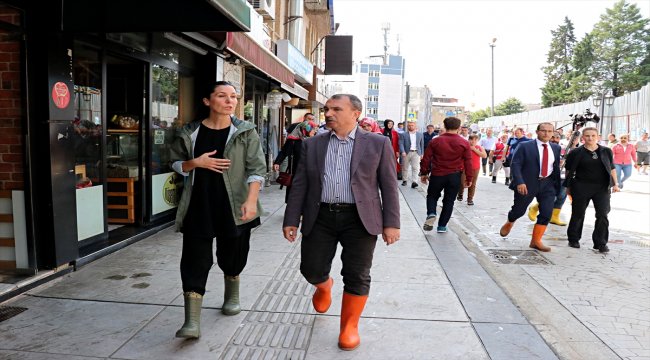 Samsun'daki sağanak