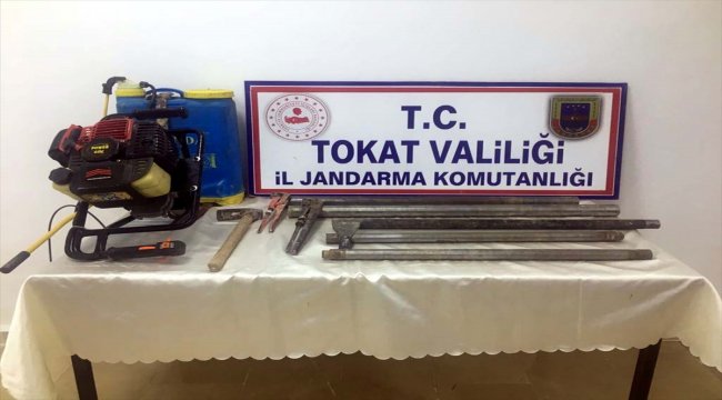 Tokat'ta kaçak kazı yapan 3 kişi suçüstü yakalandı