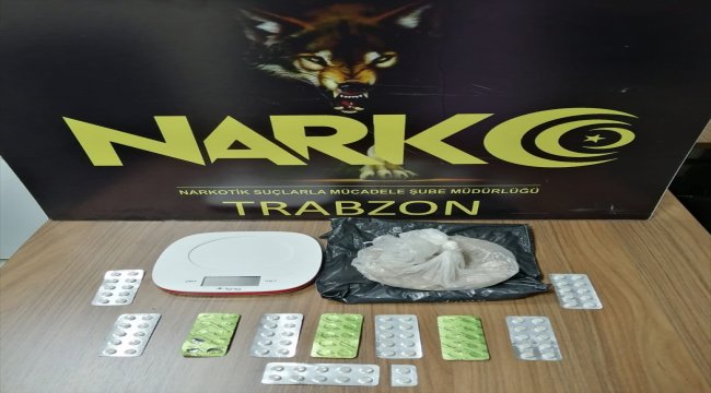 Trabzon'da uyuşturucu operasyonu