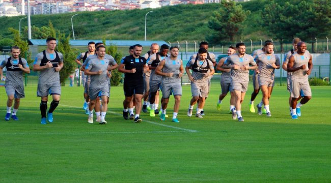 Trabzonspor, AEK maçı hazırlıklarını tamamladı