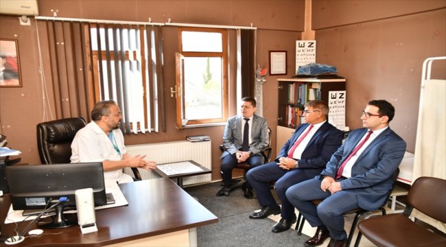 Vali Gürel aile sağlığı merkezlerini ziyaret etti