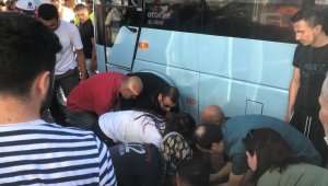 Zonguldak'ta minibüsün çarptığı yaya öldü