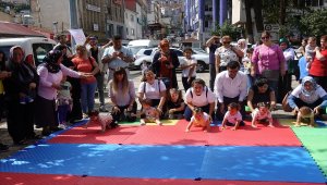 Artvin'de bebekler yarıştı