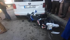Boyabat'ta trafik kazası: 1 yaralı