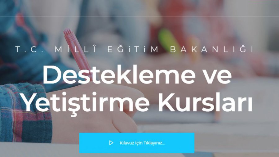 Destekleme ve Yetiştirme Kursları takvimi açıklandı