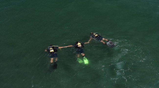 Karadeniz'de can kurtarmak için 7/24 hazırlar