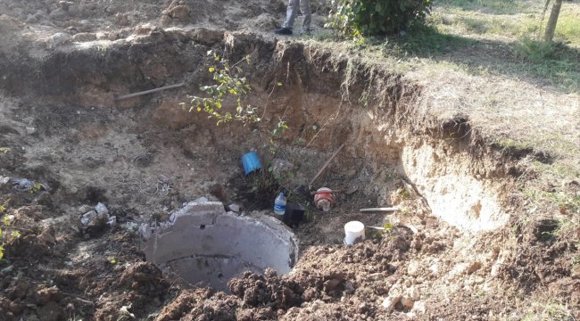 Kayan toprak altında kalan kişi yaralandı