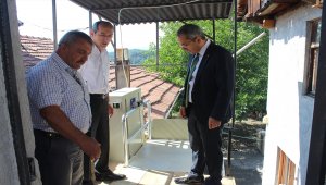 Kaymakamlıktan diyaliz hastasına engelli asansörü