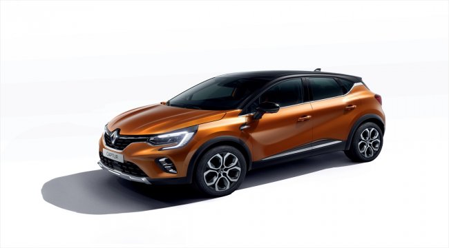 Renault'un yeni Captur modeli Frankfurt Otomobil Fuarı'nda