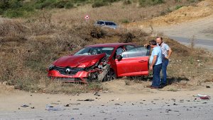 Samsun'da iki otomobil çarpıştı: 4 yaralı