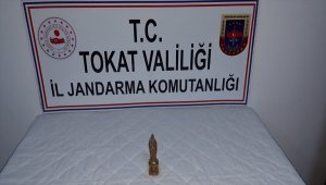 Tokat'ta bin 400 yıllık olduğu sanılan heykel bulundu