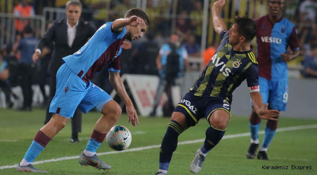 Trabzonspor, Fenerbahçe ile 1-1 berabere kaldı