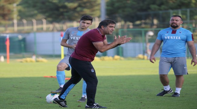 Trabzonspor, Gençlerbirliği maçı hazırlıklarını sürdürdü