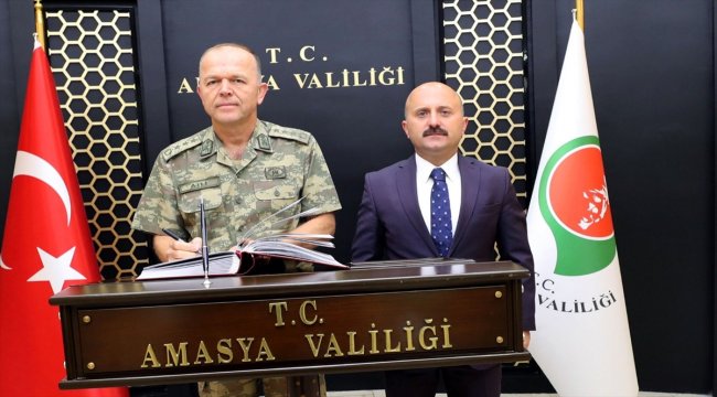 Tugay komutanı Atlı'dan Vali Varol'a ziyaret