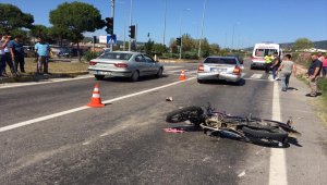 Zonguldak'ta trafik kazası: 1 yaralı