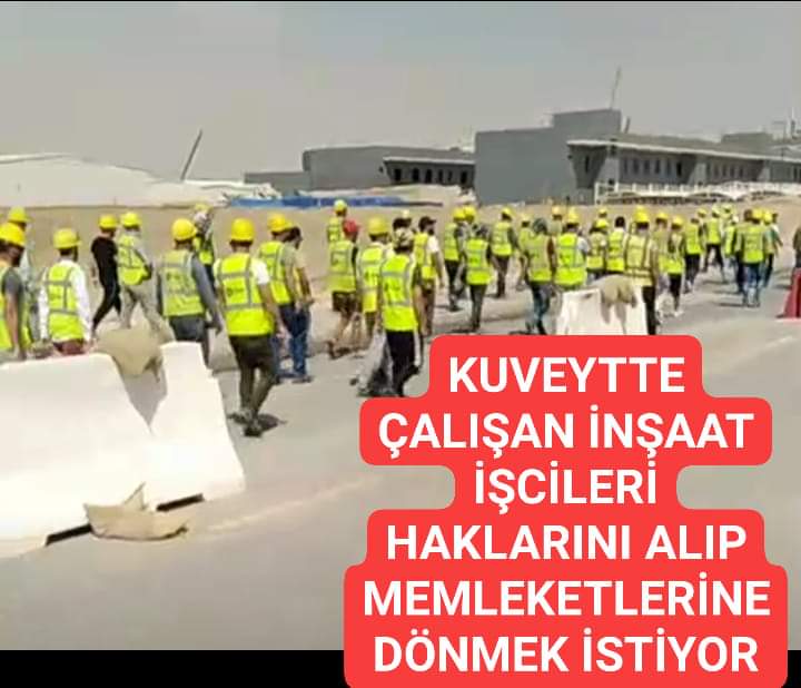 #ORDULU #İNŞAAT #İŞCİLERİ #KUVEYTTE #MAHSUR #KALDILAR