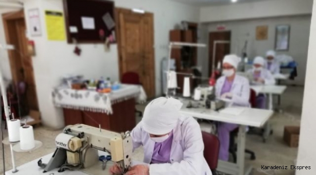 TARIM VE ORMAN BAKANLIĞI MASKE ÜRETİMİNE BAŞLADI