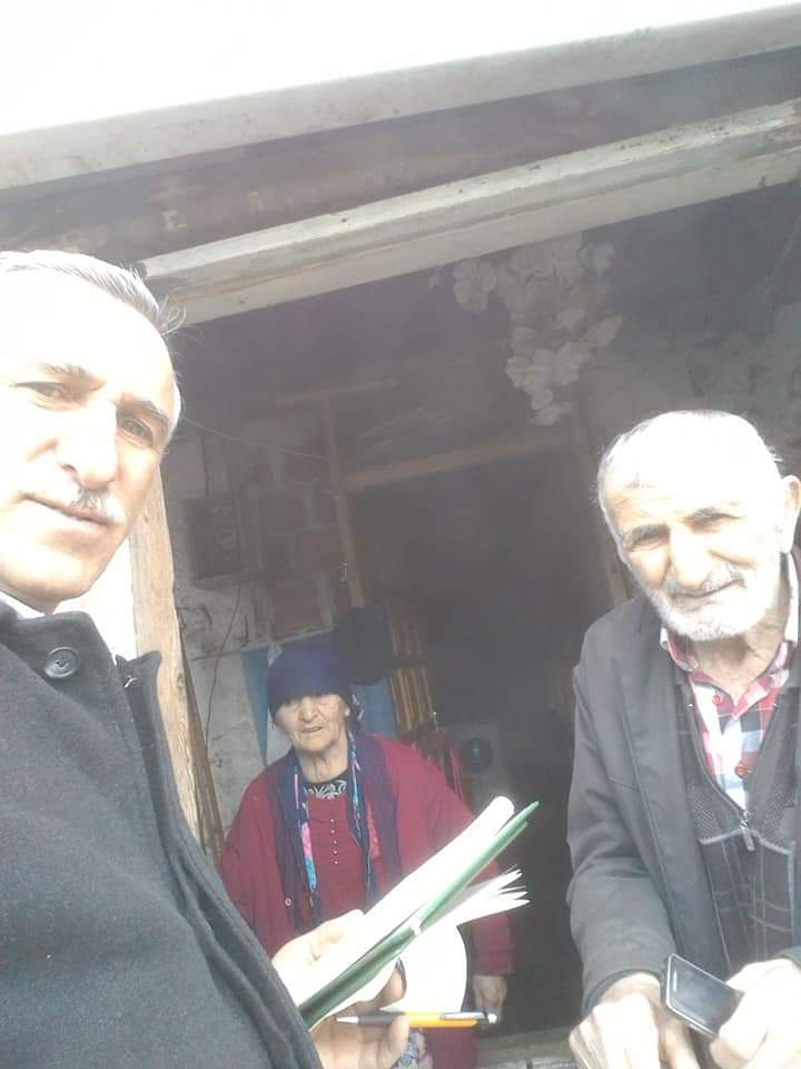 Vefa Destek Grubu Mahallelerdeki Büyüklerimizin Hizmetinde