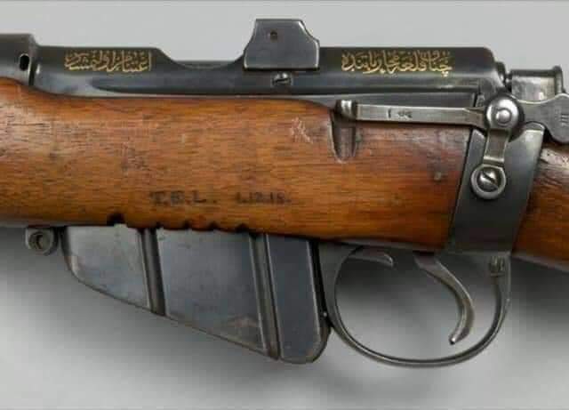 Araplar bizi neden sattı diyenler bu tüfeğe iyi baksınlar!..