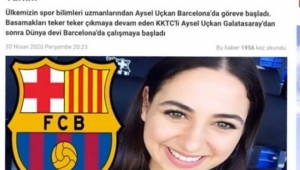 BARCELONA’DAKİ KIBRIS’LI TÜRK KIZIMIZIN BAŞARISI...