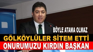 Gölköylüler Aşkın Tören 'e kırgın 