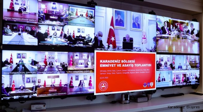 KARADENİZ BÖLGESİ EMNİYET VE ASAYİŞ TOPLANTISI…