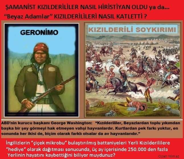 ŞAMANİST KIZILDERİLİLER NASIL HIRİSTİYAN OLDU 