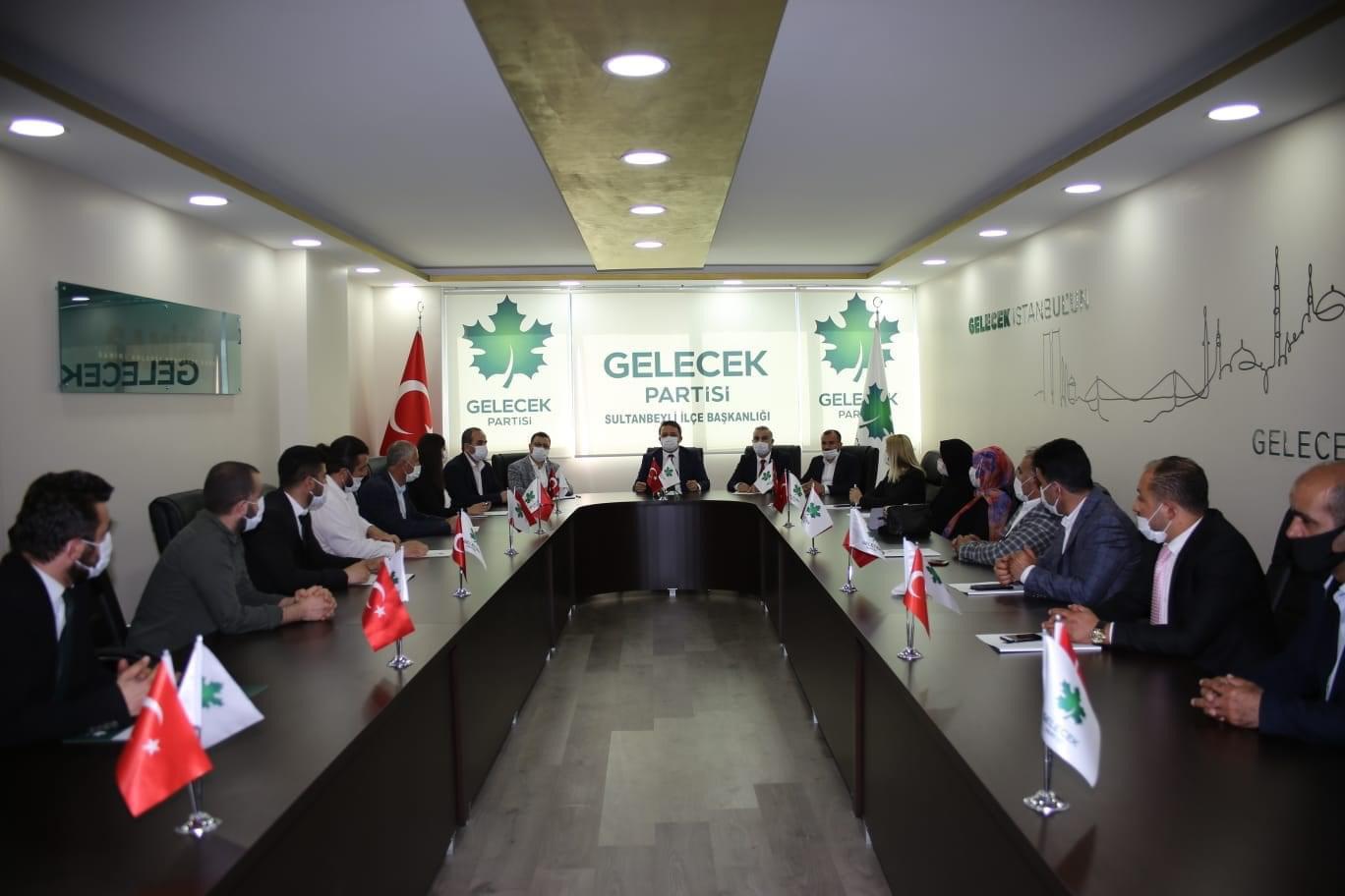 SULTANBEYLİ'de SEÇİM HAVASINDA ZİYARET