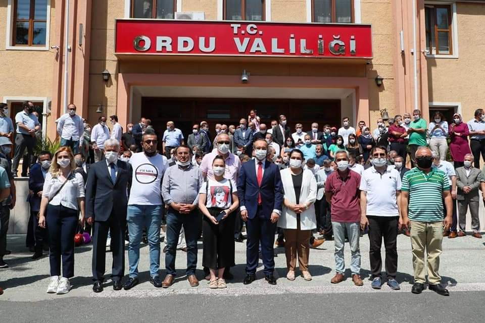 VALİ SEDDAR YAVUZ ORDU'YA VEDA ETTİ 