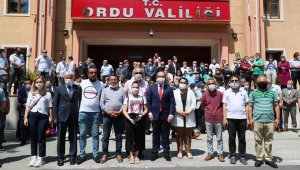 VALİ SEDDAR YAVUZ ORDU'YA VEDA ETTİ 