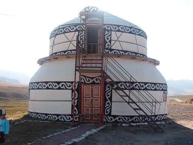 KİYİZ ÜY | YURT (geleneksel Kazak portatif çadır /ev) 