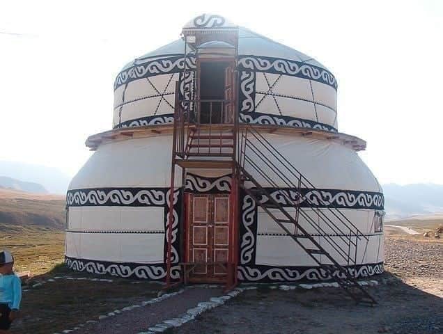 KİYİZ ÜY | YURT (geleneksel Kazak portatif çadır /ev)
