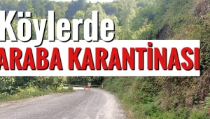 Ordu 'nun köylerindeki karantina uygulaması insanı bezdiriyor