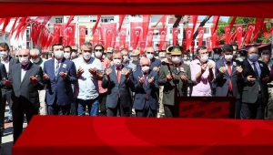 AĞRI ŞEHİDİMİZE KARŞI SON GÖREV YERİNE GETİRİLDİ 