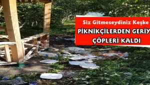 Çıldır Gölü Mesire Alanı Piknikçilerin Çöpleriyle Kirleniyor