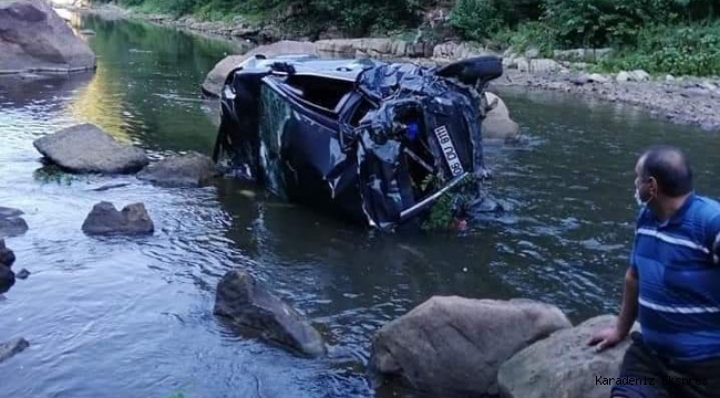 Ordu'da kaza yapan jandarma uzman onbaşı hayatını kaybetti 