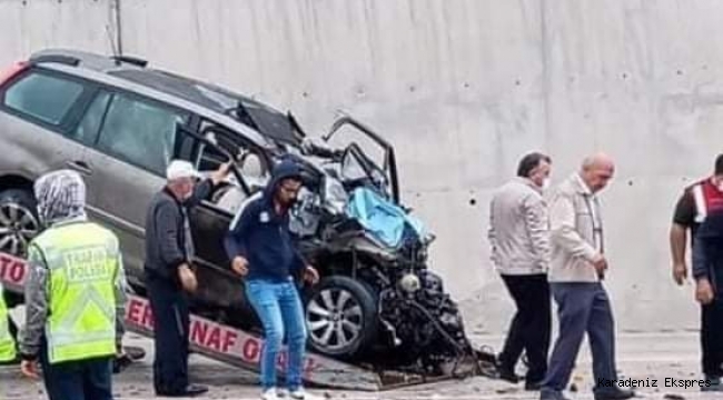 ORDU MESUDİYELİ KÖKSAL KAYA REŞADİYE' DE KAZADA VEFAT ETTİ!