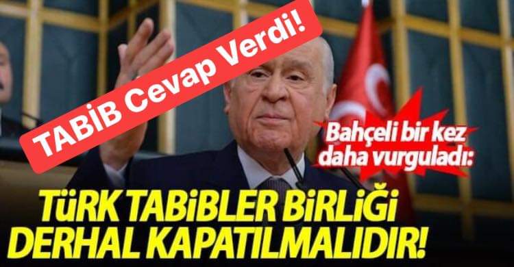 Dr. Hüsrev Çetin’in Bahçeli'ye Cevabı