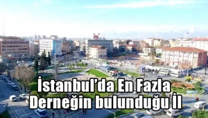 İSTANBUL’DA EN FAZLA HEMŞEHRİ DERNEĞİ BULUNAN İL HANGİSİ ?