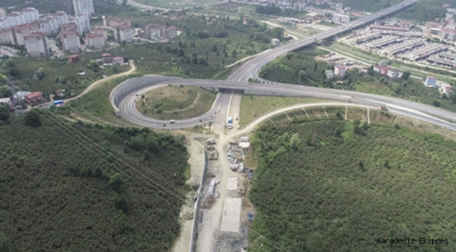 Ordu Çevre Yolu’nda ikinci etap çalışmaları devam ediyor 