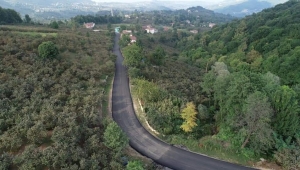 Türkiye'nin kırsal yol ağı en uzun il olan Ordu'da asfalt seferberliği sürüyor