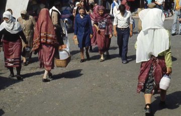 1970'lerde Orta ve Karadeniz kıyılarındaki günlük hayattan görüntüler