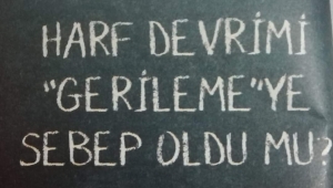 HARF DEVRİMİ 